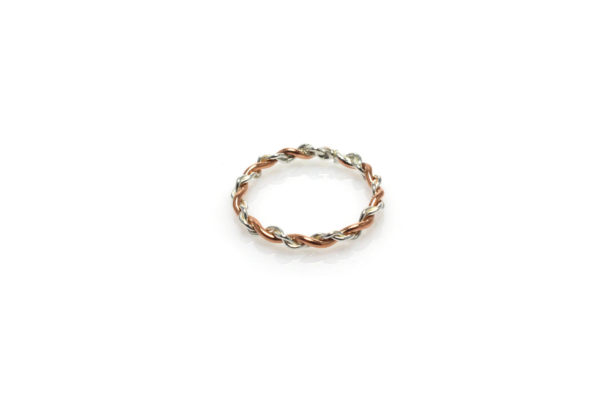 Gold silver copper mix on sale ring